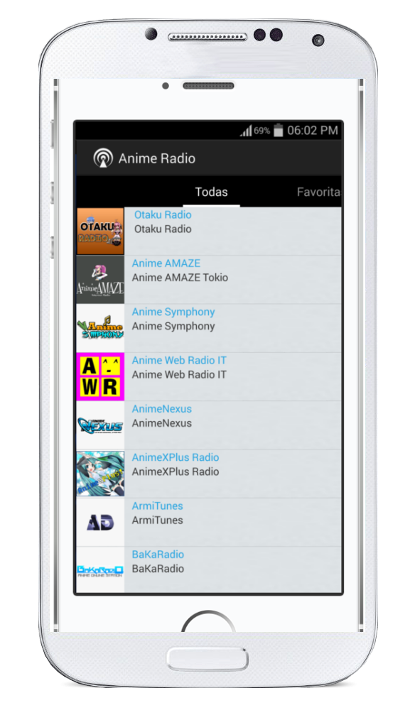 Captura de pantalla de splash