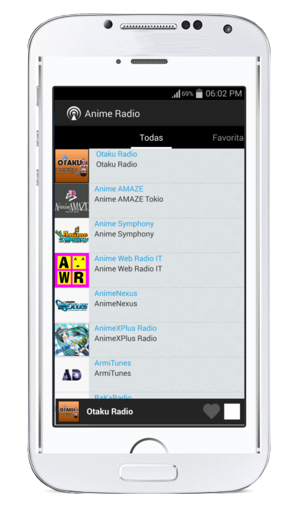 Captura de pantalla de splash